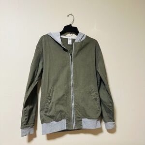 Balera Olive Green Utility Jacket with Hood Women’s Medium